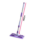 Rodo Mop Chenille Vassoura E Pano Em Microfibra Mope Rodo de Limpeza Esfregão 360º + Refil Grátis